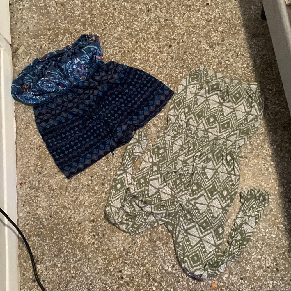 Two rompers